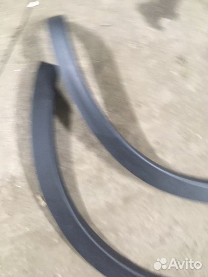 Накладки задних арок Ниссан Кашкай