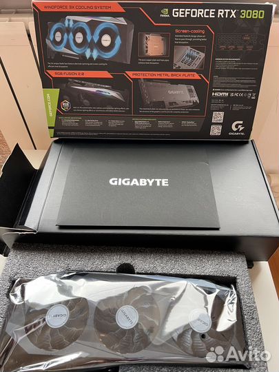 Видеокарта gigabyte GeForce rtx 3080 Gaming OC