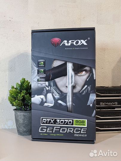 Новая видеокарта nVidia GeForce RTX 3070 8Gb Afox