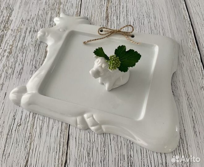 Фарфоровый поднос/ блюдо/ панно. Европа