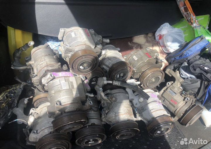 Компрессор кондиционера хонда аккорд 7