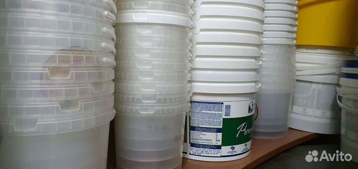 Бу ведра пластиковые 10л, 5л