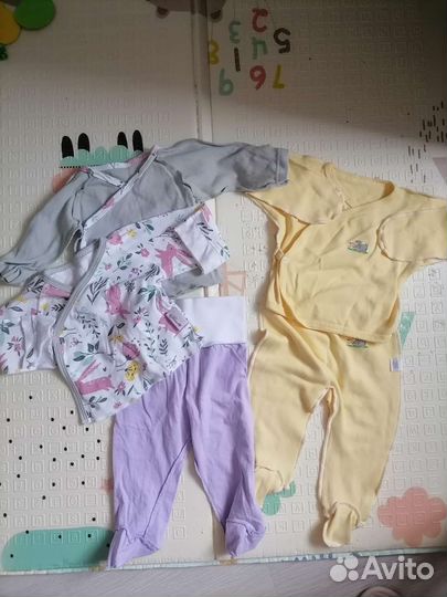Вещи пакетом на девочку 56, 62, 68