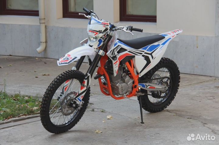 Мотоцикл kayo K4 MX enduro Витрина