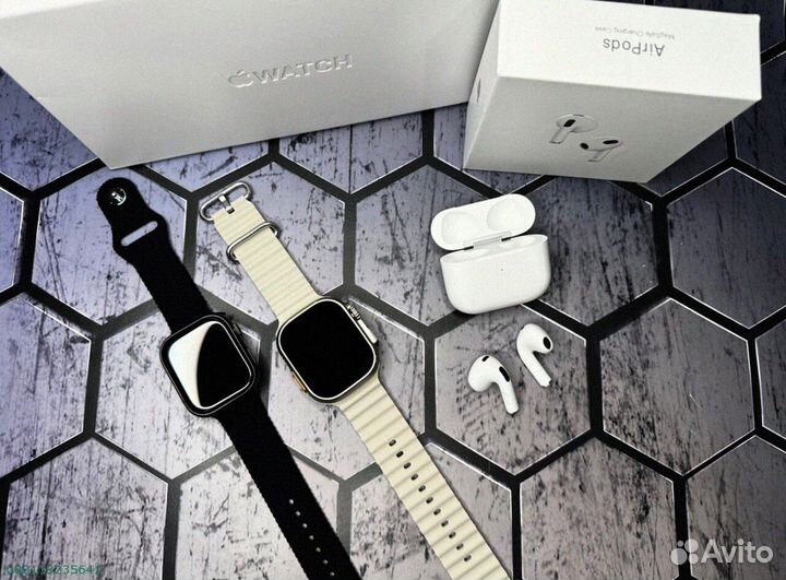 AirPods 3 + Часы Apple watch 9 (Набор 2в1)