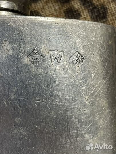 Фляжка Англия антиквариат