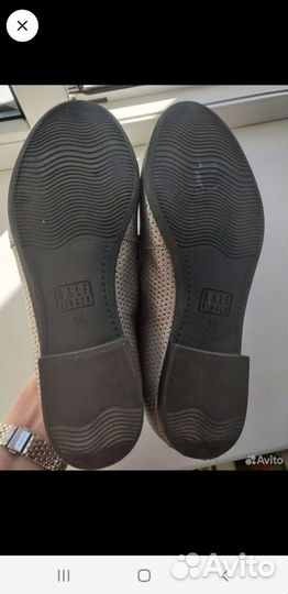 Туфли из натуральной кожи