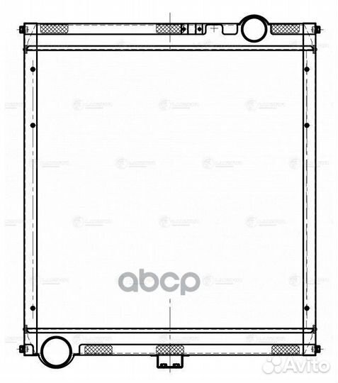 Радиатор охл. LRc 07152 luzar