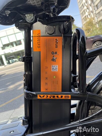 Электровелосипед Монстр Virus Turbo S