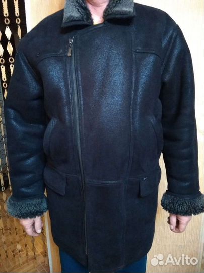 Дубленка 56-58р мужская