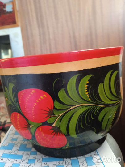 Деревянная ягодница