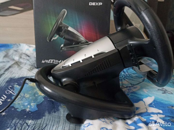 Игровой руль dexp wheelman