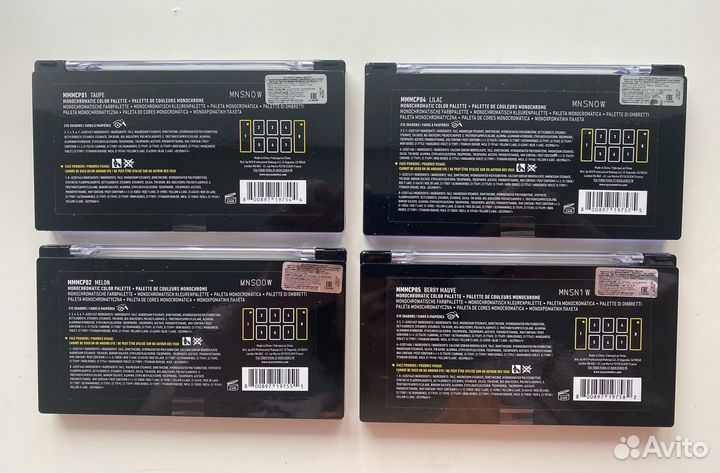 Тени Clinique Estee Lauder палетки Nyx