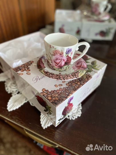 Чайная пара фарфор