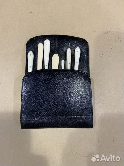 Антикварный дамский туалетный набор 19век