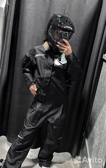 Комбинезон- дождевик EVO man Black 2023