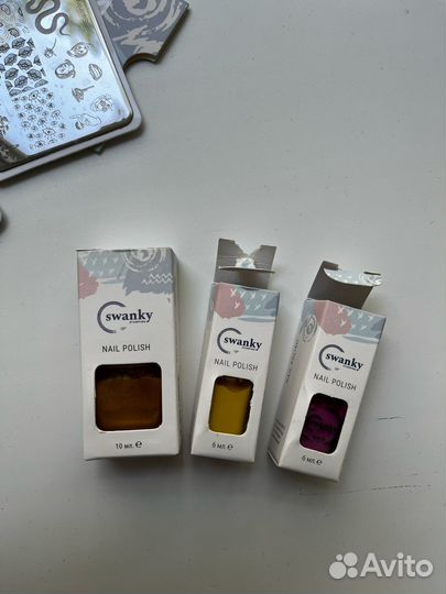 Пластины для стемпинга бу