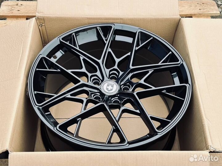 Hre r18 5-114,3 черный глянец