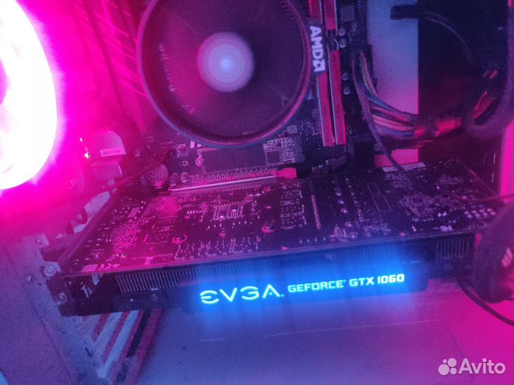 Видеокарта gtx 1060 6gb Evga