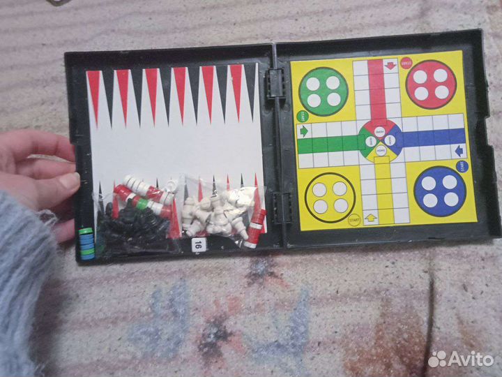 Игра 5в1 нарды, шахматы, шашки