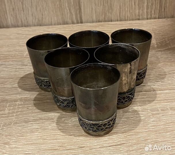 Стопки мельхиор СССР