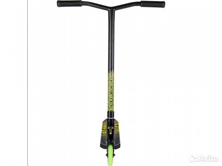 Самокат трюковой Duker 202 black/yellow 1/4