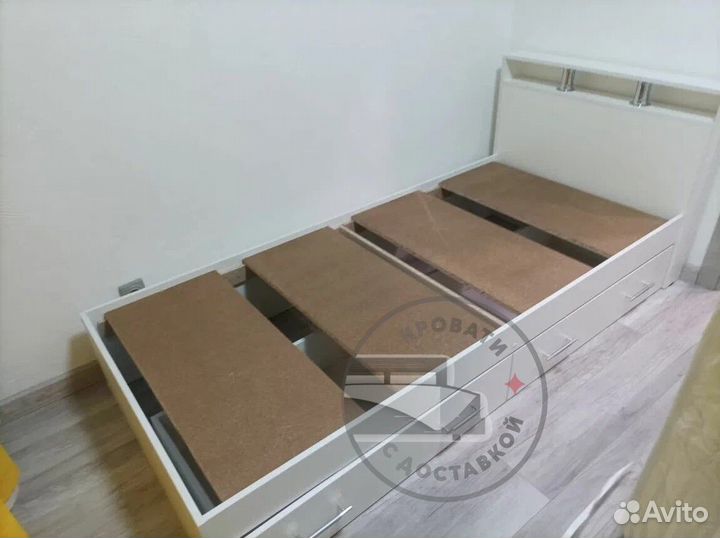 Кровать 90 200 с ящиками