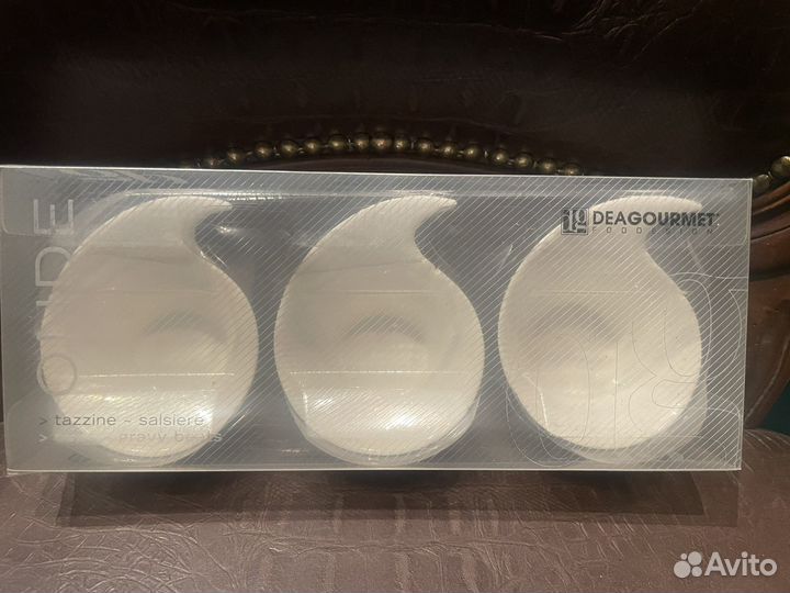 Набор фарфоровых соусников Deagourmet