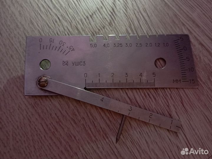 Универсальный шаблон сварщика ушс3 СССР