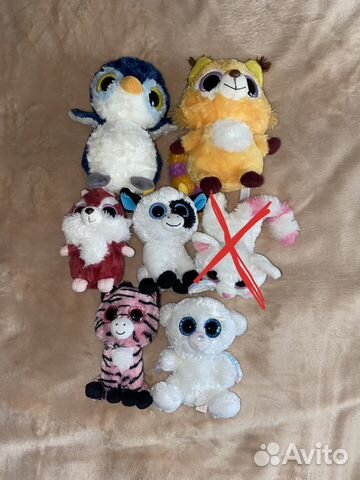 Мягкие игрушки. Лемуры