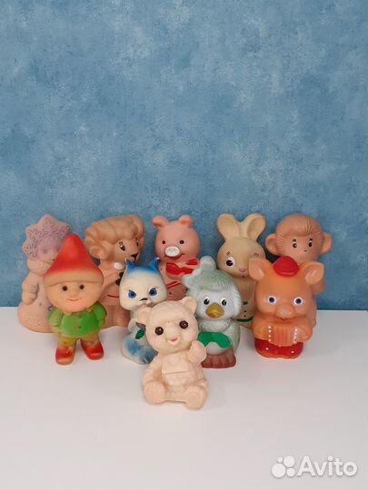 Резиновые игрушки есть редкие СССР