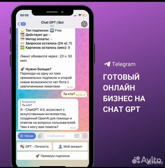 Готовый бизнес Chat GPT