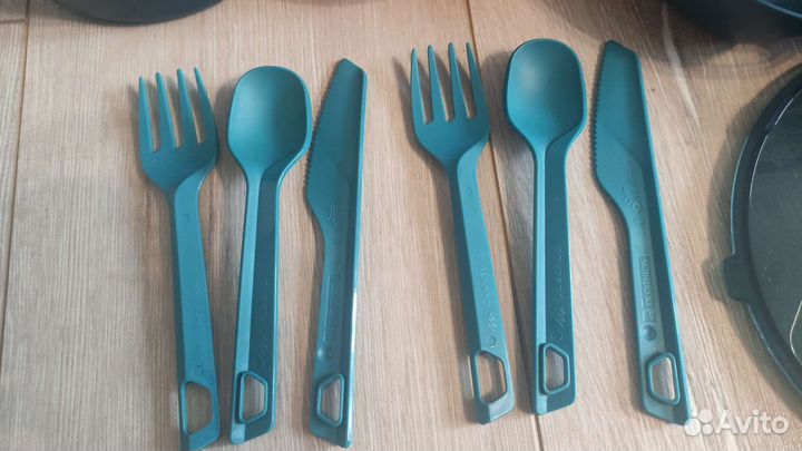 Походный набор посуды decathlon на 2 персоны