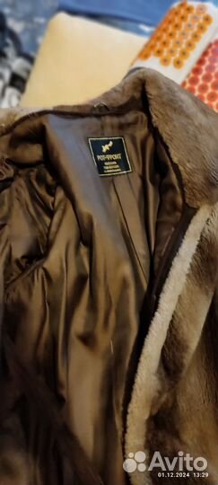 Шуба бобер стриженный 48 50