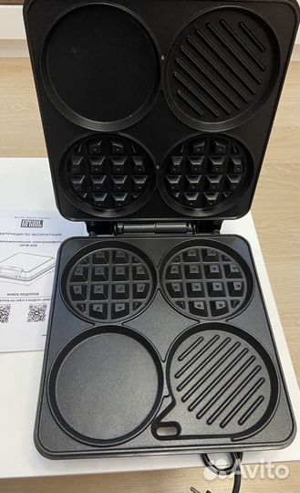 Электровафельница GFW-038