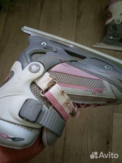 Коньки и роликовые коньки 2 в 1 детские