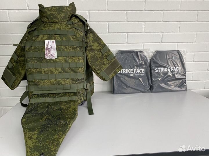 Ратник с баллистической защитой (грудь, спина, бок