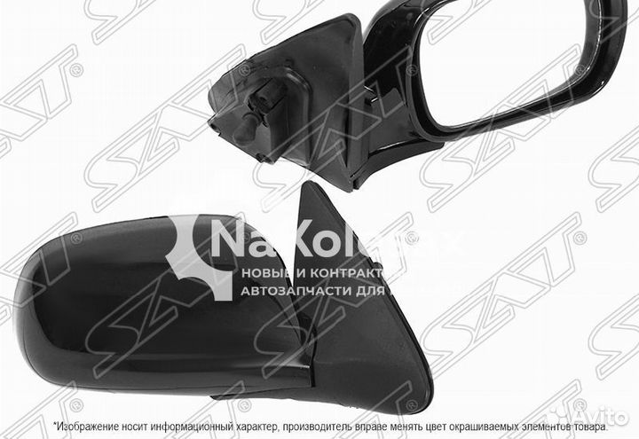 Зеркало daewoo nexia 08- RH механическое