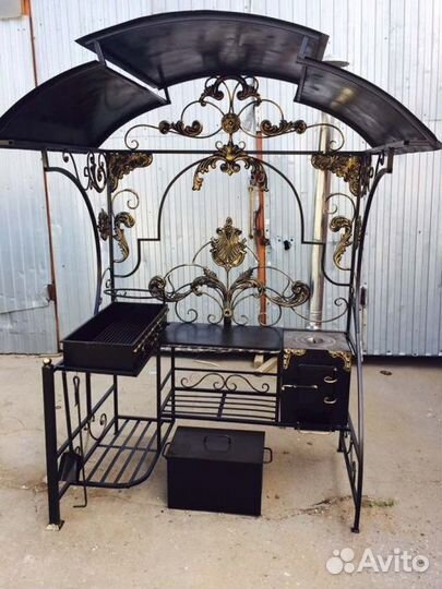 Мангал кованый для дачи