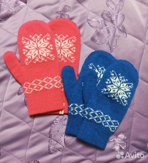 Комплекты шарф и варежки