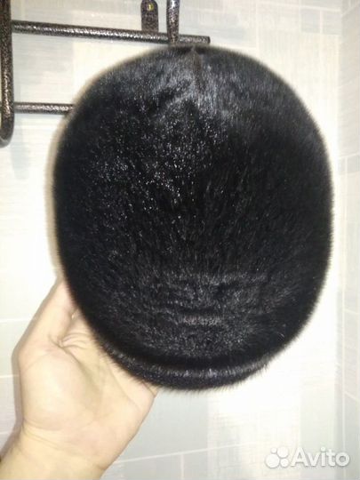 Меховая мужская кепка