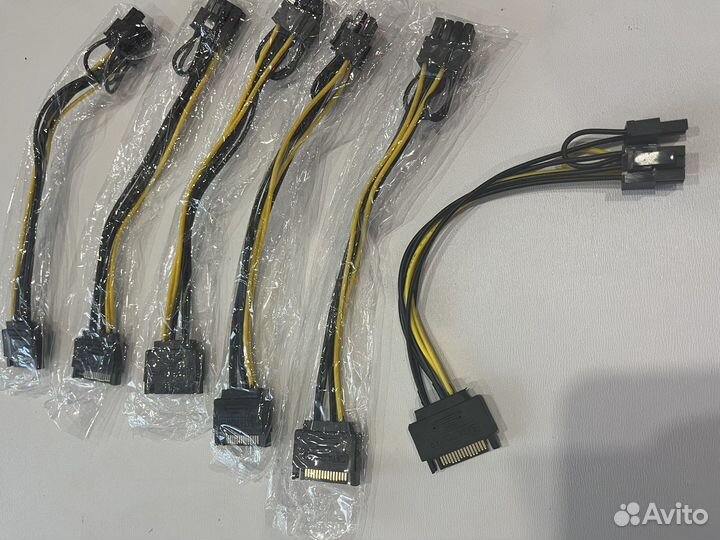 Переходник SATA 6+2 pin