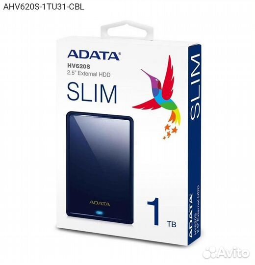 Внешний диск HDD adata HV620S 1TB 2.5