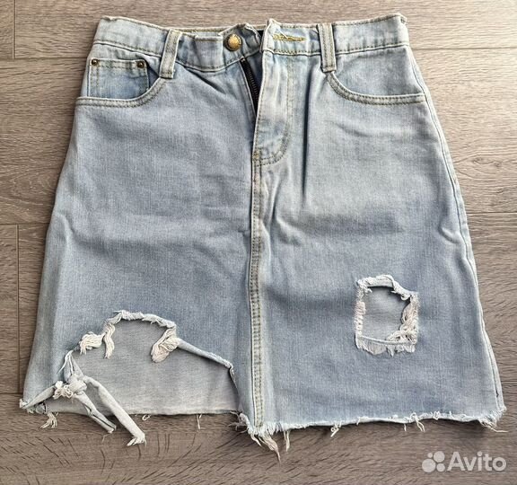 Джинсовая юбка