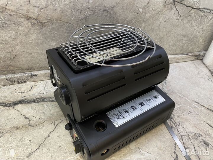 Газовый обогреватель 2в1