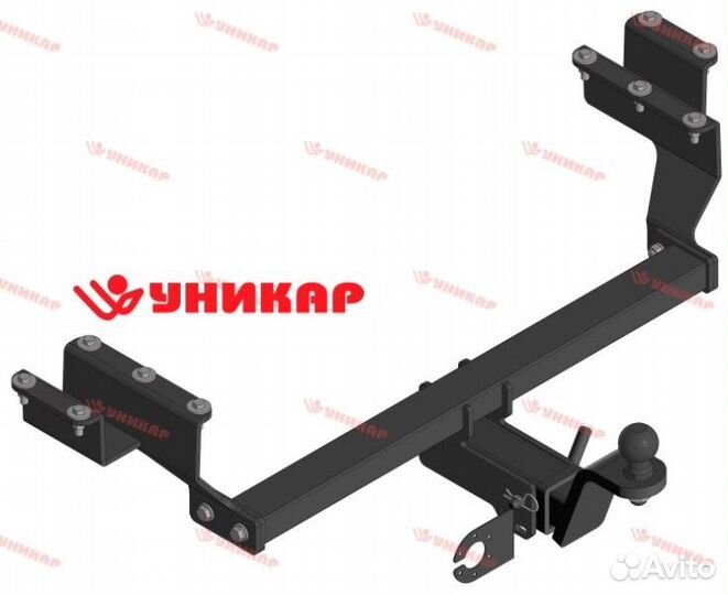 Фаркоп Москвич 3, JAC JS4 с 2022 г. (без электрики