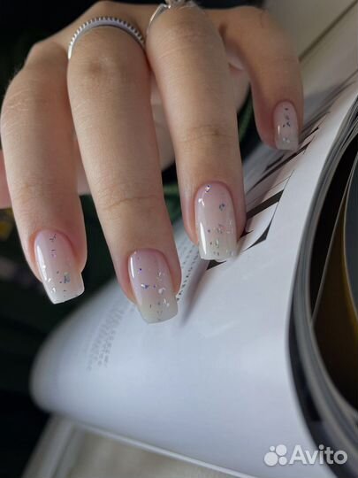 Маникюр с покрытием/гель-лак