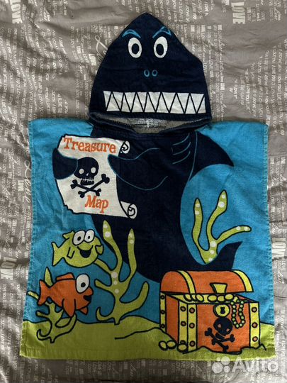 Полотенце пончо детское