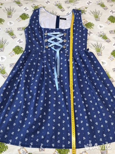 Баварский винтажный сарафан,48, Германия