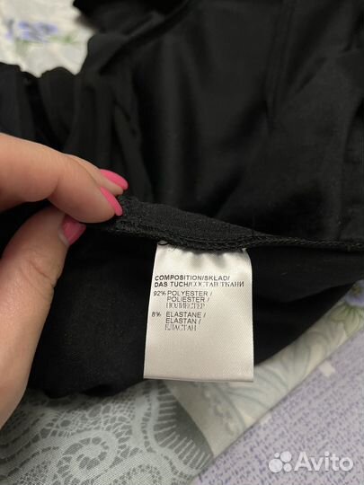 Бархатное черное платье